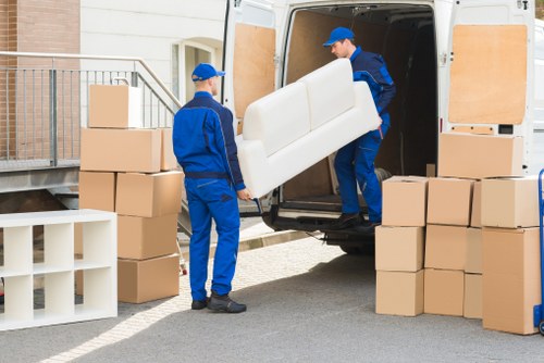 Estimating cubic-yard space for moving boxes