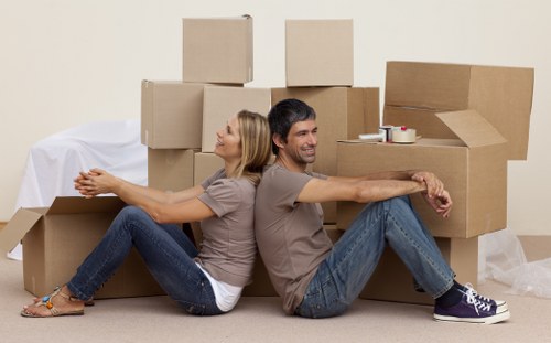 Local van and man service in Bullscross for home moves