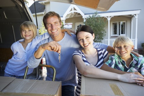 Local movers handling a residential relocation in Bullscross