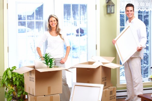 Local office movers handling access and loading near Bullscross offices