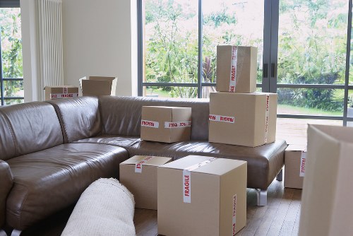 Checklist and moving boxes prepared for a Bullscross relocation