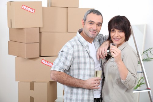 Commercial office move support for a Bullscross workplace
